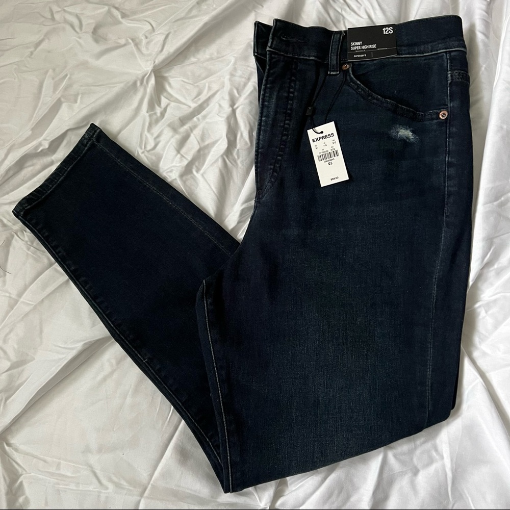 Express distressed jeans